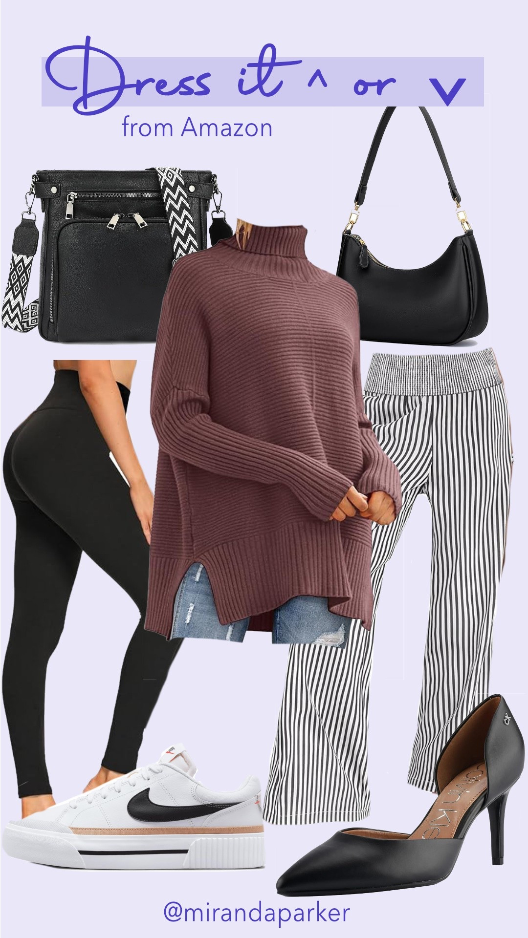 Style this turtleneck sweater up or down for fall.

#LTKSeasonal