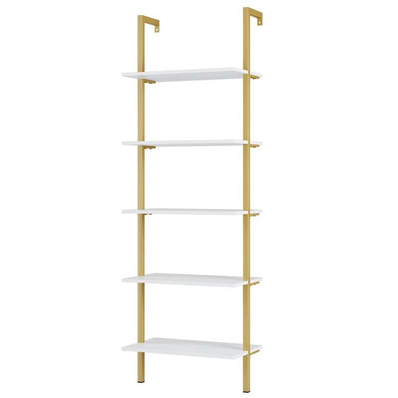 Cayden-James 72.6'' H x 23.6'' W Iron Etagere Bookcase | Wayfair North America