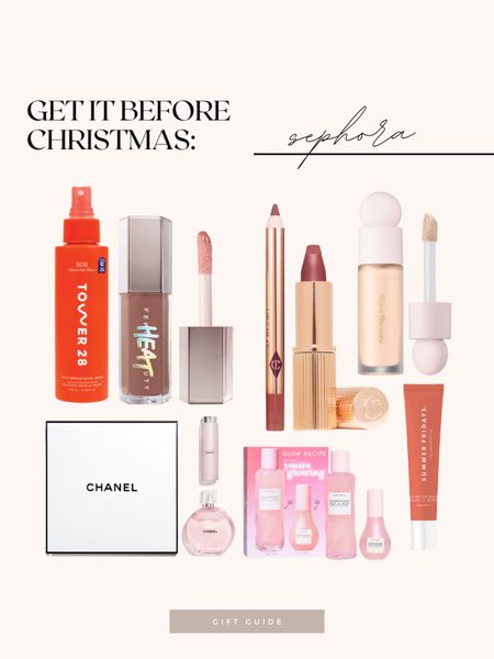 Get It Before Christmas From Sephora! 

In need of last minute gift ideas? These sephora items can be picked up in store or delivered before Christmas! 

#LTKGiftGuide #LTKHoliday #LTKbeauty