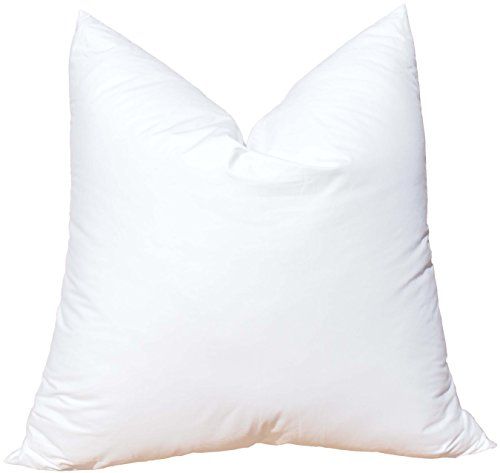 Pillowflex Synthetic Down Pillow Insert for Sham Aka Faux / Alternative (22 Inch by 22 Inch) | Amazon (US)