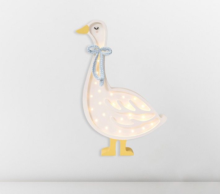 Little Lights Goose Lamp | Pottery Barn Kids