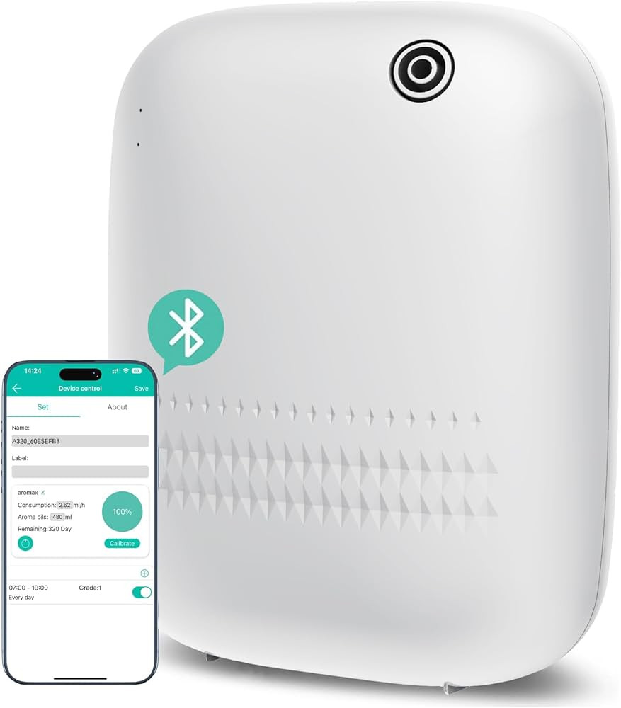 Waterless Essential Oil Diffuser for Home Large Room & Commercial Use, Covers Up to 2000 sq ft, 4... | Amazon (US)