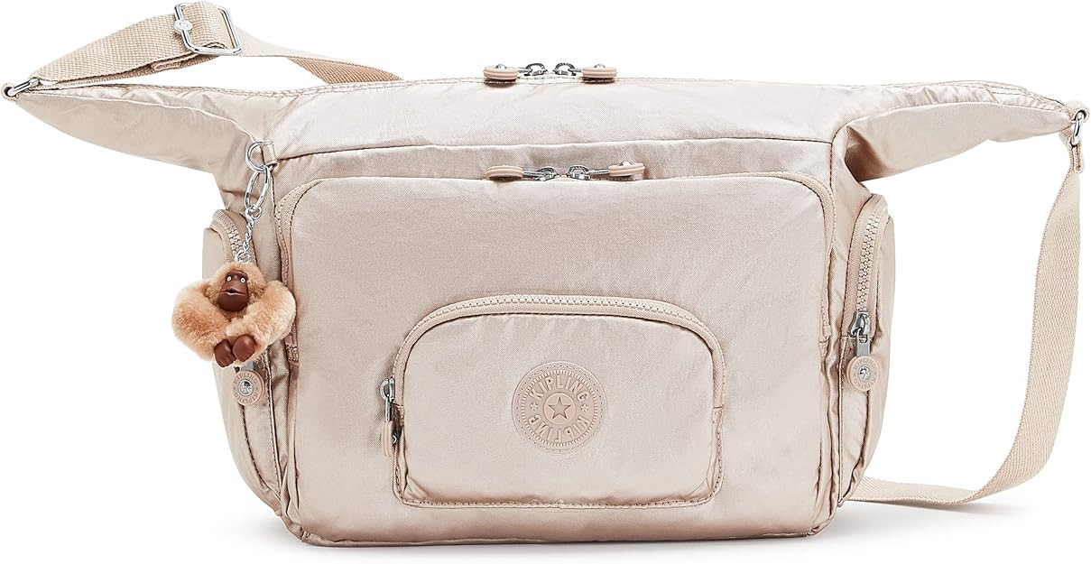 Kipling Women's Erica Crossbody, Jetset Traveller, Small Handbag, Polyester Bag | Amazon (US)
