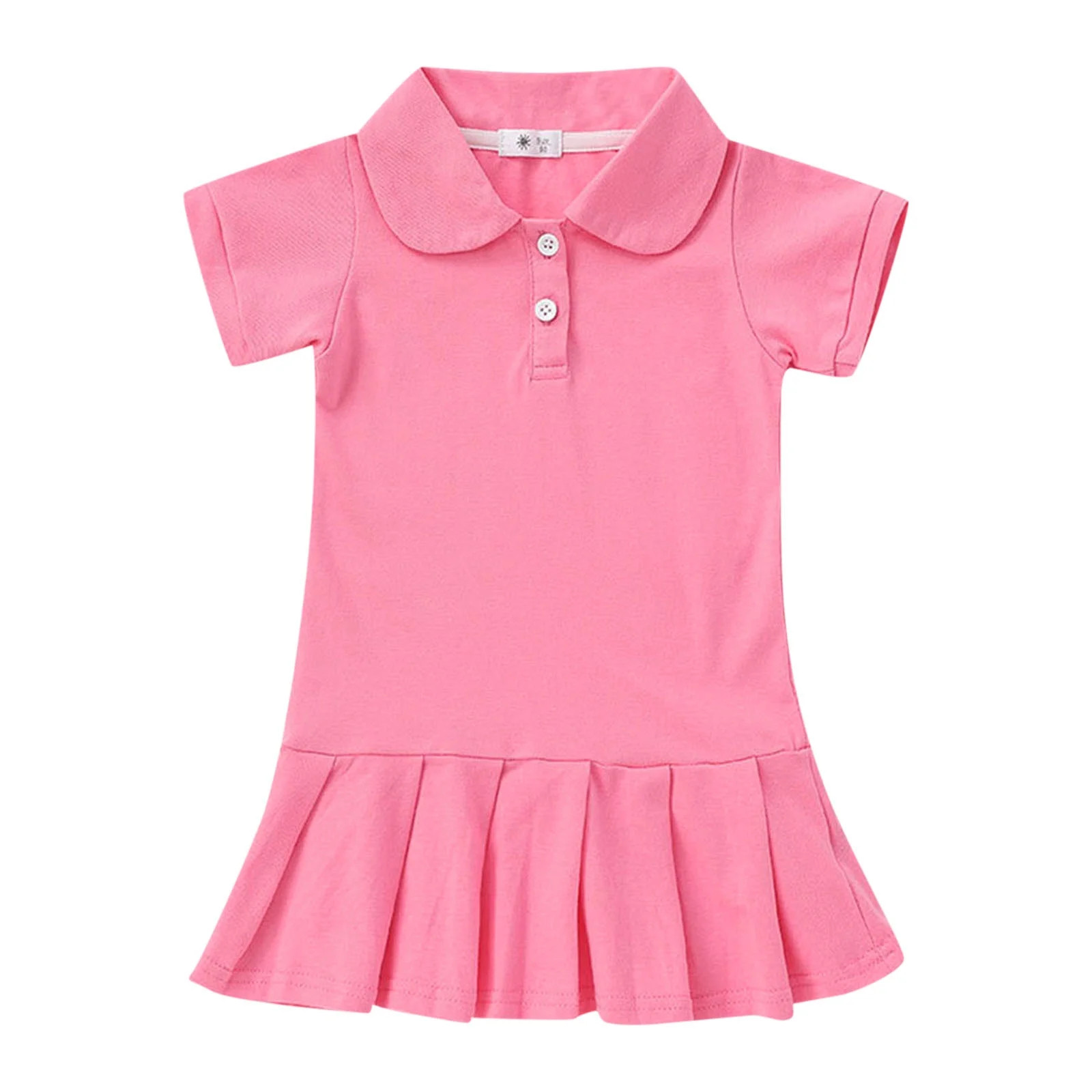 Akiihool Wedding Guest Dresses for Girls Flutter Sleeve Crew Neck Princess Party Summer Clothes, ... | Walmart (US)