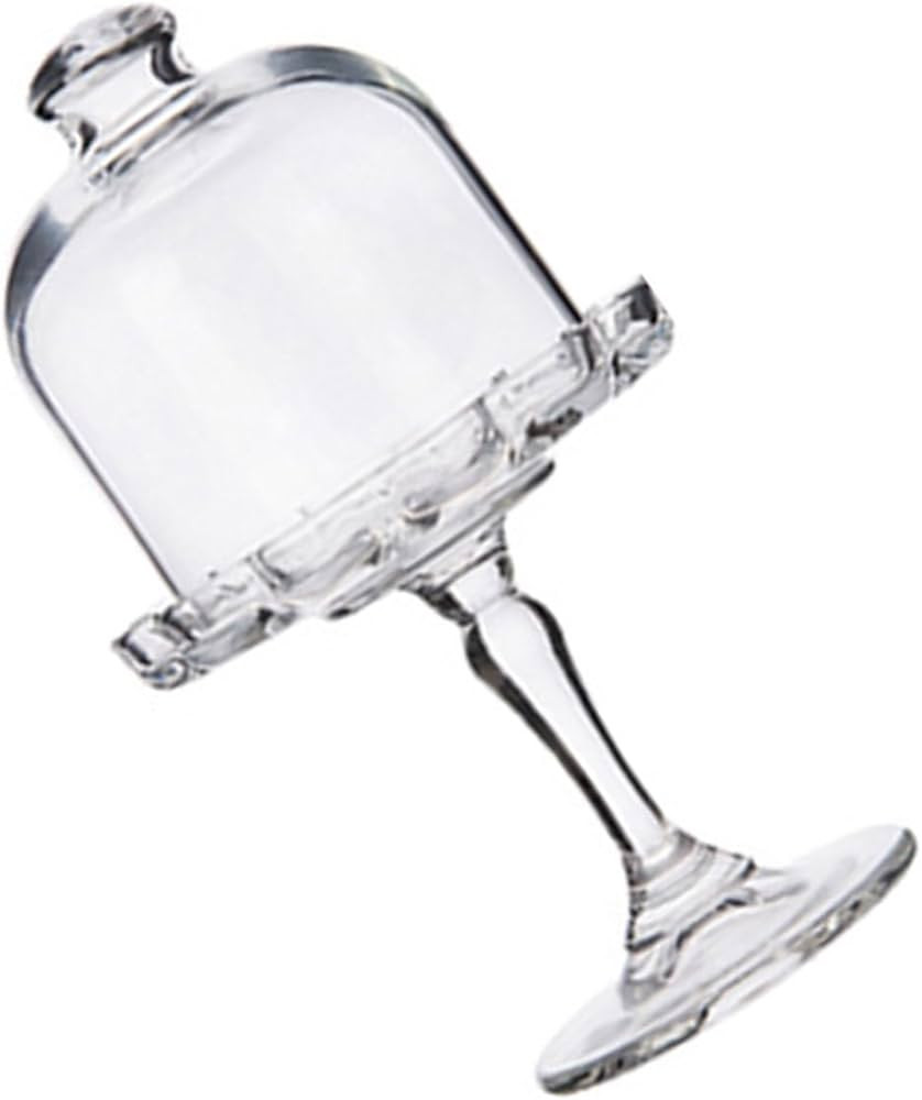 Clear Food Grade Glass Dessert Display Stand with Dome Cover to Showcase Cake Fruit and Appetizer... | Amazon (US)