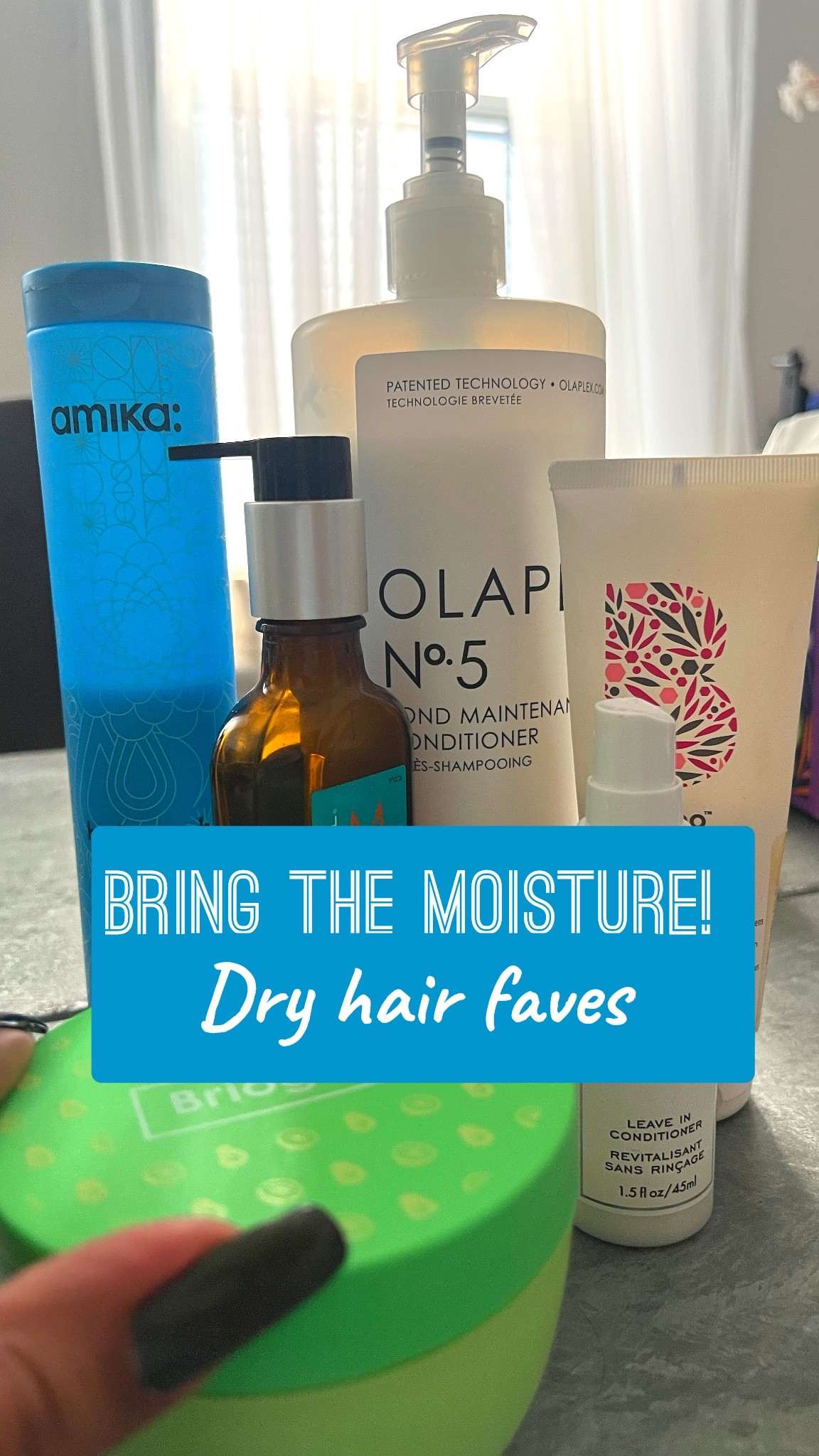 Winter is coming and nows the time to repair your hair from all that sun and surf we enjoyed this summer. These are my current hair care products that deliver extra moisture for my perpetually dry hair. 
Amika, Ouai, Moroccanoil, Briogeo, Olaplex, natural hair care, blow out protection, heat protector, leave-in conditioner  

#LTKOver40 #LTKBeauty #LTKFindsUnder50