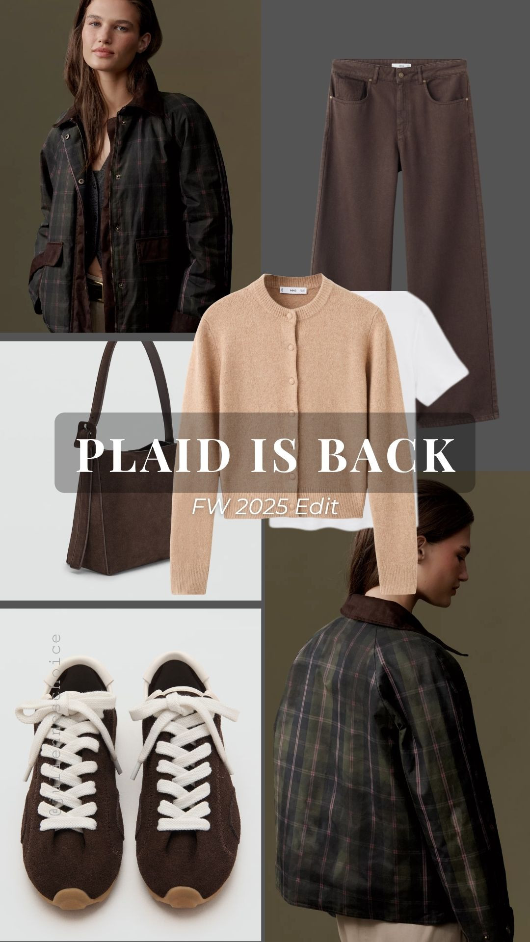 Plaid is back — redefined with texture, volume, and tailored silhouettes. From heritage checks to deep autumn hues, every piece is built for layering. 
Mix structure with softness for that effortless FW 2025 balance.✨julienneschoice 
#PlaidTrend #FW2025 #LTKfashion #LTKedit #FallOutfits 

 #LTKStyleTip #LTKShoeCrush #LTKItBag