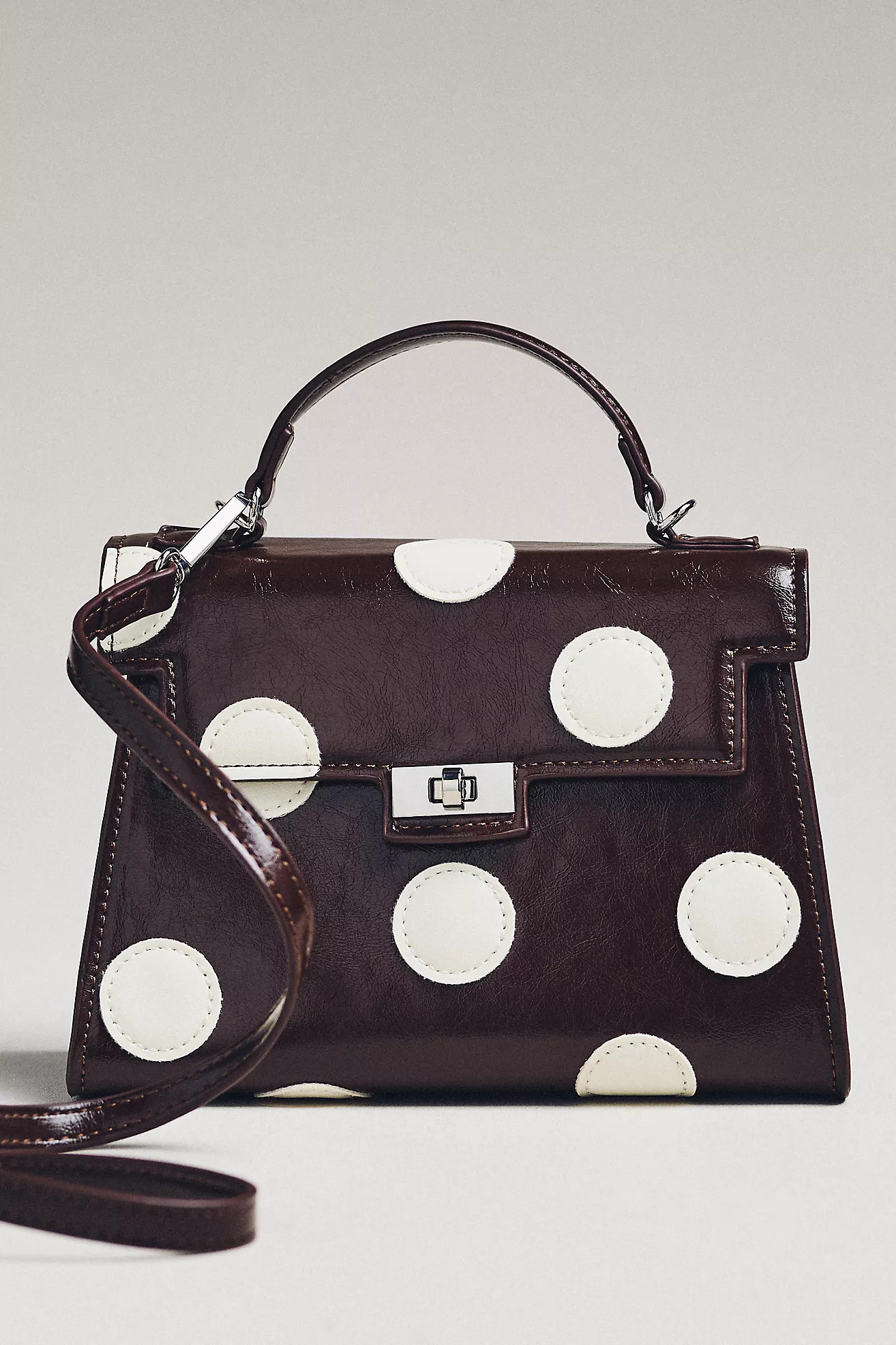 Melie Bianco Maisel Faux-Leather Top-Handle Bag | Anthropologie (US)