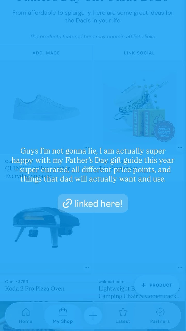 Father’s Day Gift Guide for the dad who says he doesn’t need anything… but will absolutely use every single one of these. 😂

I spent way too much time curating this list and I’m genuinely excited about how it turned out. Lots of different price points, practical gifts he’ll actually enjoy, and a few fun finds that feel a little unexpected.

Whether you’re shopping for your husband, dad, father-in-law, grandpa, or the guy who buys himself everything before you can, I’ve got you covered. 🤍

Linking all of my favorite Father’s Day gift ideas including tech gadgets, grilling essentials, golf gifts, everyday upgrades, and a few unique finds that make great last-minute gifts.

#FathersDayGiftGuide #FathersDayGifts #GiftIdeasForDad #DadGiftIdeas #MensGiftGuide #GiftGuide #FathersDay2026 #GiftIdeasForMen #GrillingGifts #GolfGifts #TechGifts #LastMinuteGiftIdeas #AmazonFinds #MensStyle #DadLife

#LTKSaleAlert #LTKMens #LTKOver40