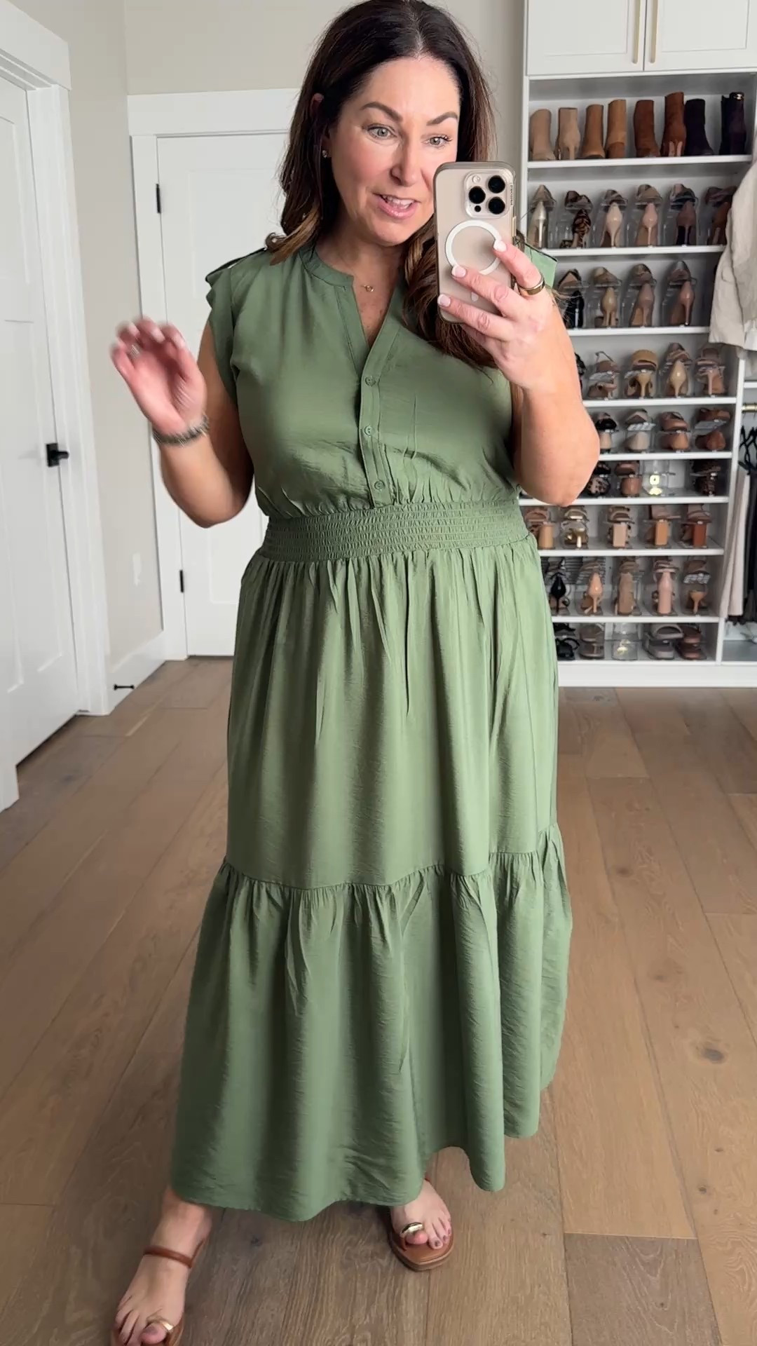 Spring maxi dress tts, L use code RYANNE10

#LTKMidsize #LTKOver40 #LTKSeasonal