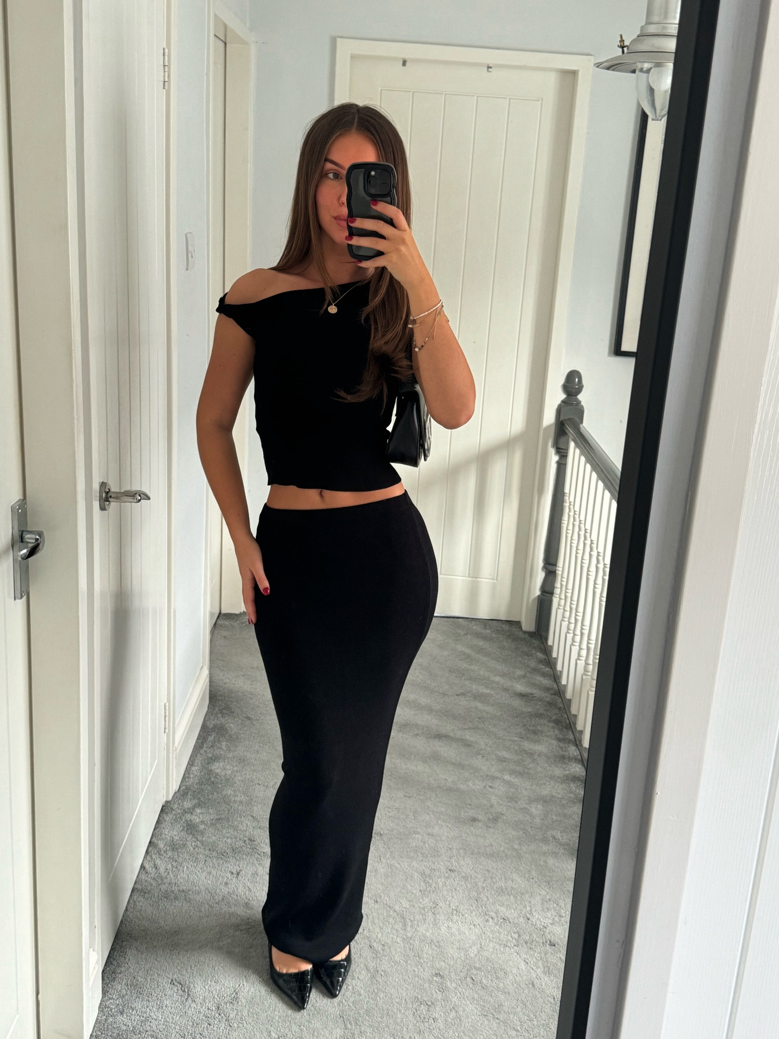 PLT black knit maxi skirt co ord🖤 

#LTKuk #LTKautumn #LTKeurope