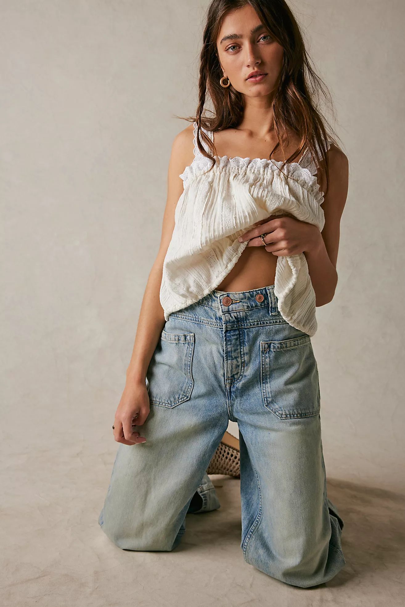 We The Free Palmer Cuffed Jeans | Free People (Global - UK&FR Excluded)