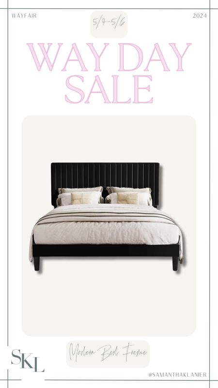 Way Day Sale 2024

modern bed frame, black bed, decor, design, wayfair, #LTKxWayDay

#LTKsalealert #LTKhome #LTKSeasonal