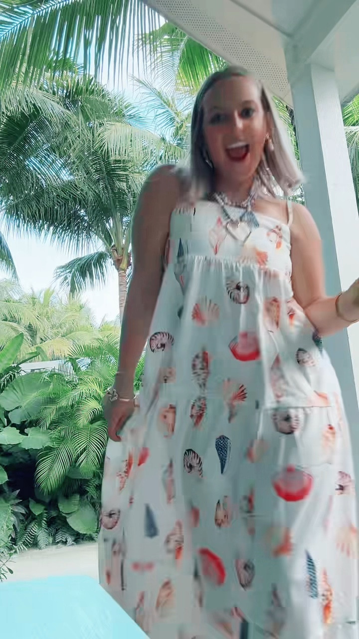 SPRING BREAK OUTFIT 🐚🐚 obsessed with this SHEIN dress!!! 

#LTKWatchNow #LTKSeasonal #LTKStyleTip
