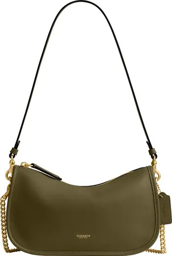 Waverly Natural Grain Leather Shoulder Bag | Nordstrom