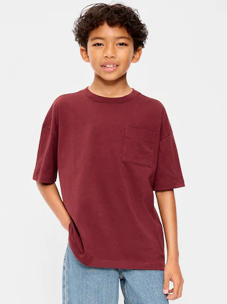 Oversized Short-Sleeve Pocket T-Shirt for Boys | Old Navy (US)