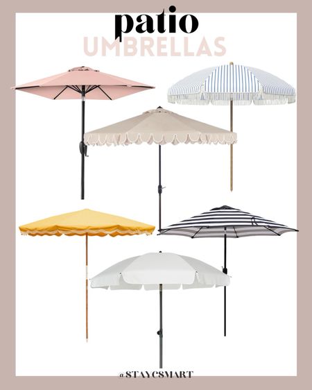Patio Umbrellas | Summer Finds | Patio Furniture | Summer Trends | Summer Essential 

#LTKParties #LTKHome #LTKSeasonal