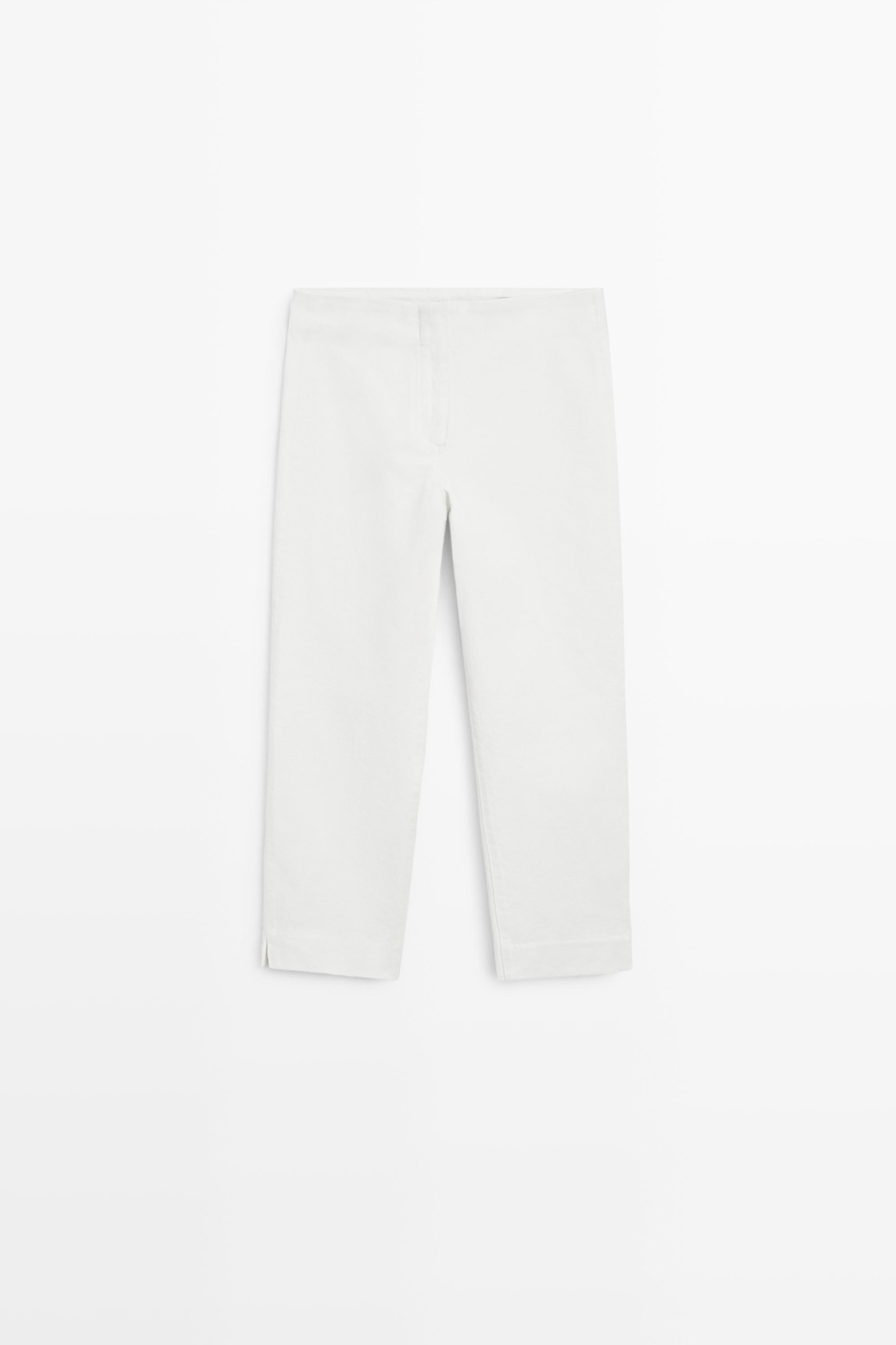 Denim capris | Massimo Dutti UK
