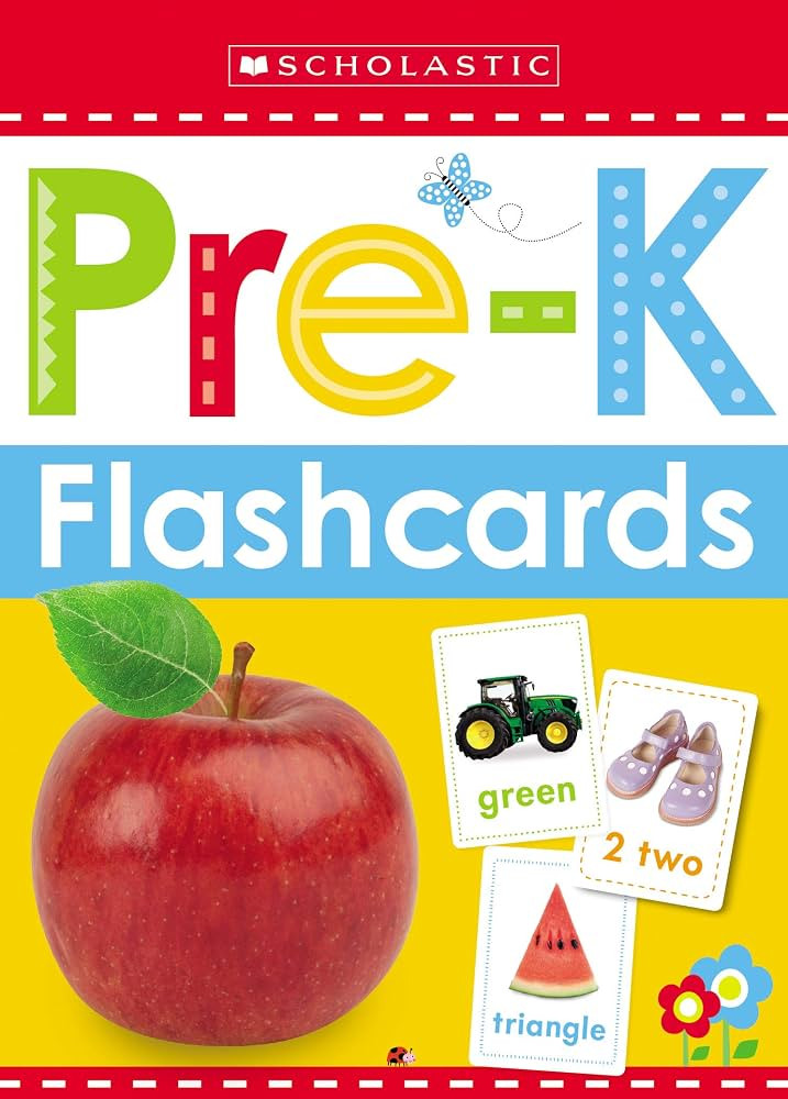 Get Ready for Pre-K Flashcards: Scholastic Early Learners (Flashcards) | Amazon (US)