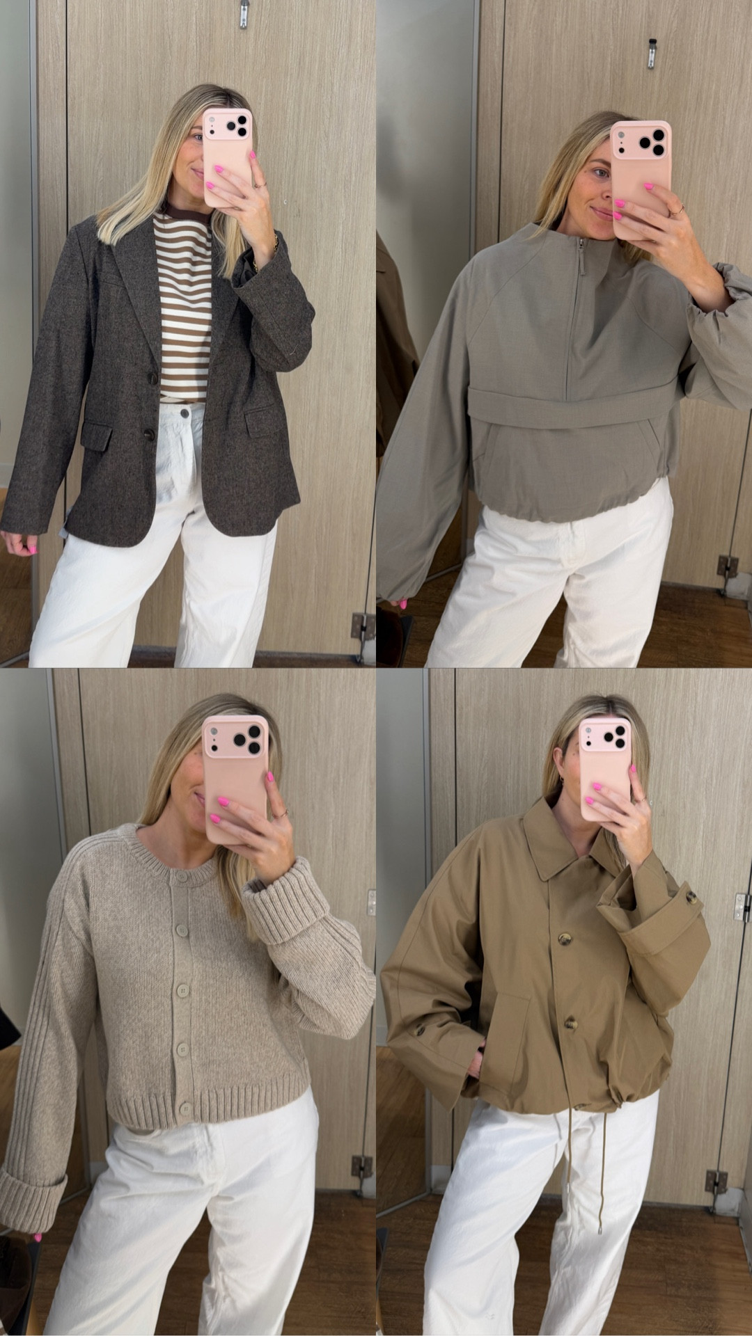 Target try on of some new autumn/winter arrivals 🍂

Sizing:
Tweed blazer - 10
1/4 zip jumper - 10 
Cardigan - M
Brown shirt - 10
Funnel neck jacket - XXL-XXXL
Graphic long sleeve - M

#LTKstyletip #LTKautumn #LTKaustralia