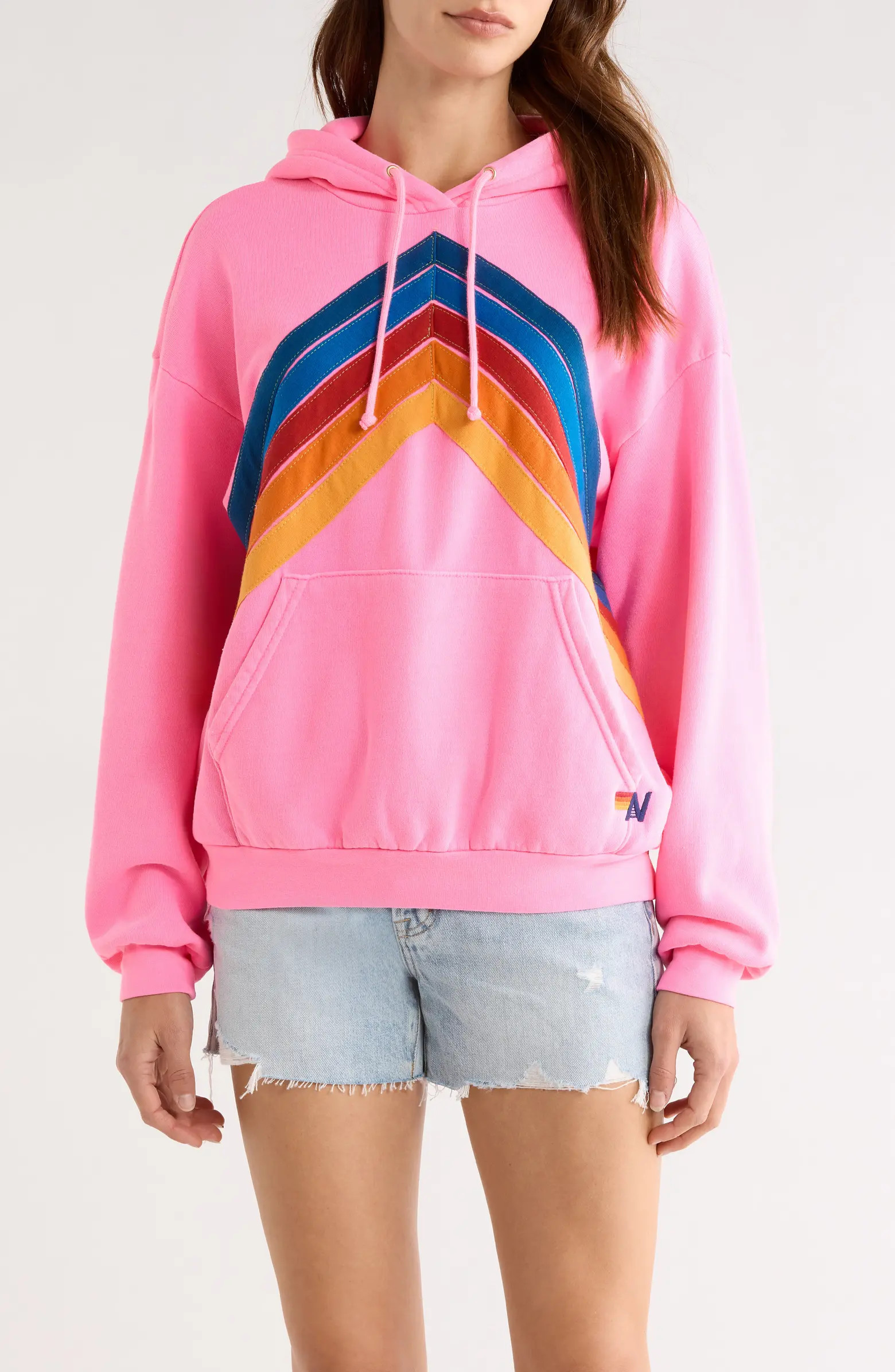 Mountain Stitch Chevron Hoodie | Nordstrom