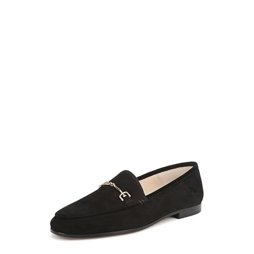Sam Edelman Women's Loraine Loafer, Black Suede, 9.5 | Amazon (US)