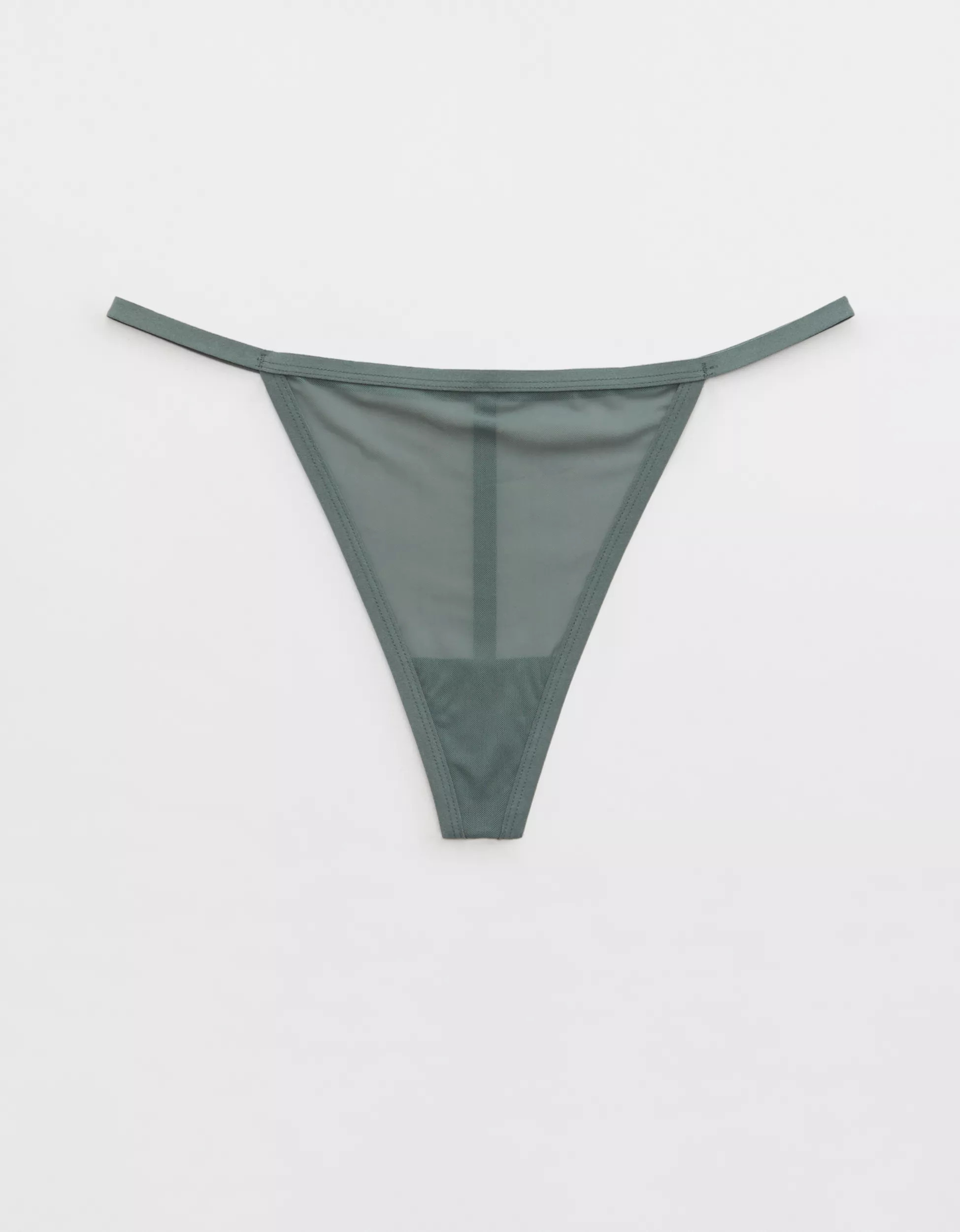 SMOOTHEZ Mesh String Thong Underwear | Aerie