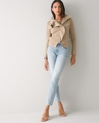 Ruffle Front Jacket | White House Black Market