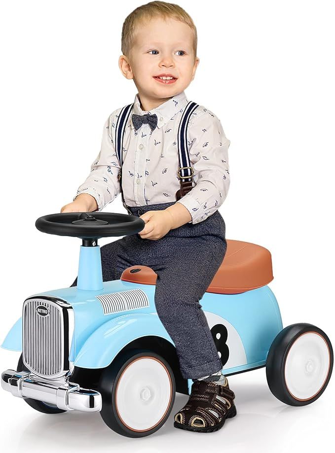 JOYLDIAS Toddler Car, Ride on Cars for Toddlers with Limited Steering Wheels, Secret Storage for ... | Amazon (US)