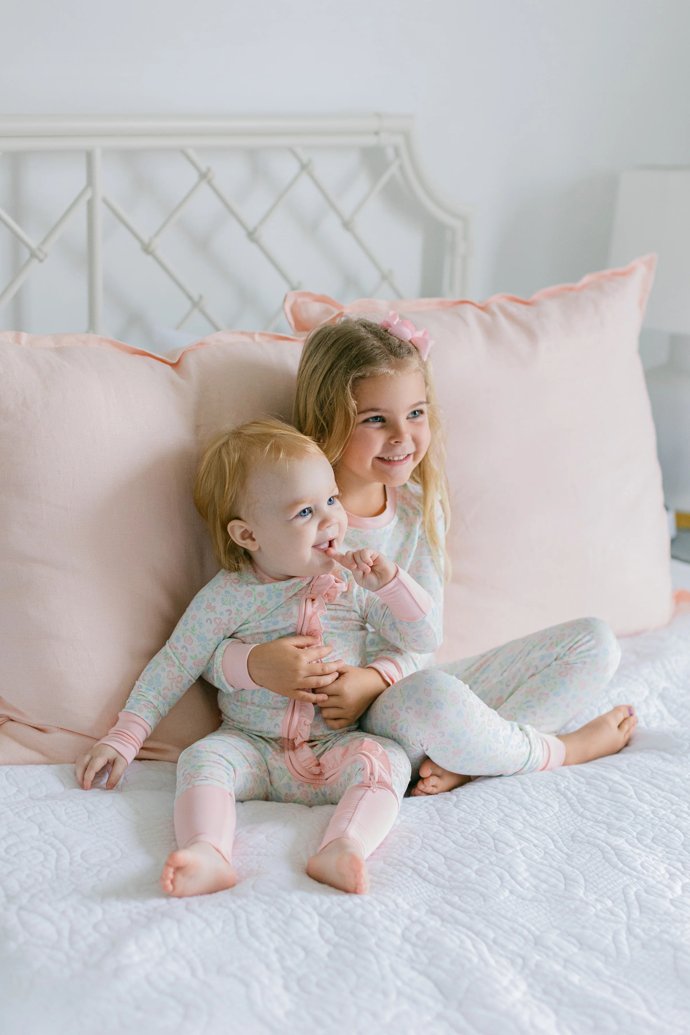 Joy Premium Ruffle Romper | Poppy Kids Co