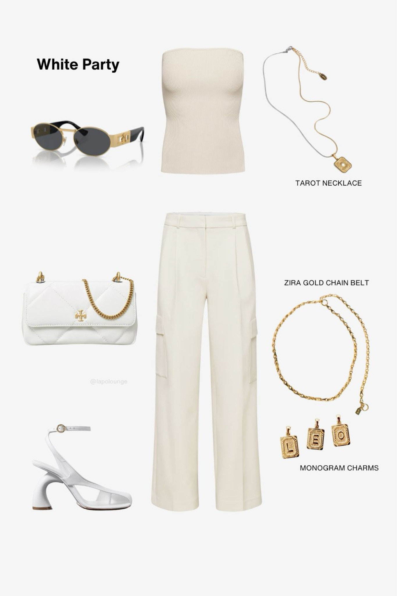 What to wear to a white party 🤍 Jewelry by Lapo Lounge. 

#LTKBacktoSchool #LTKNYFW #LTKWorkwear