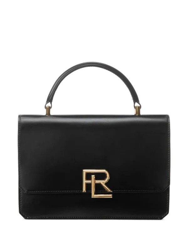 Ralph Lauren Collection RL 888 Leather top-handle Bag | Black | FARFETCH PT | Farfetch Global