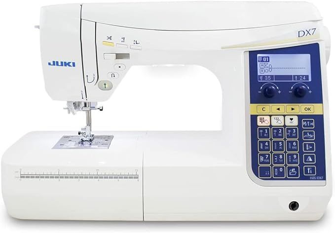 Juki HZL-DX7 Sewing Machine with 287 Stitch Patterns and 4 Fonts | Amazon (US)