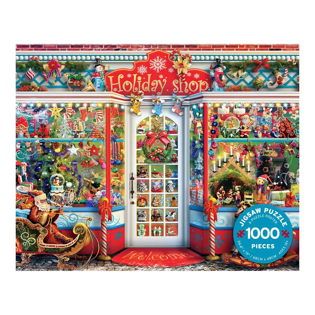 Holiday Shop 1000-Piece Jigsaw Puzzle | Kohl's