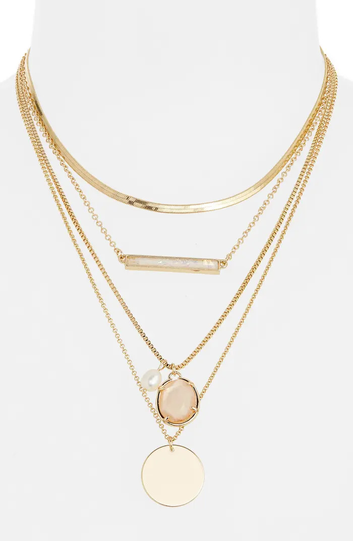 Cultured Pearl Layered Necklace | Nordstrom