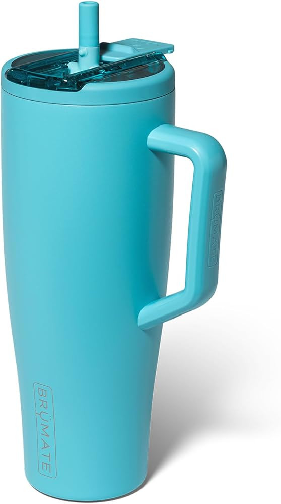 Br\u00fcMate Era Flip 40oz Tumbler with 100% Leakproof Covered Straw Lid | Hygienic Covered Straw... | Amazon (US)
