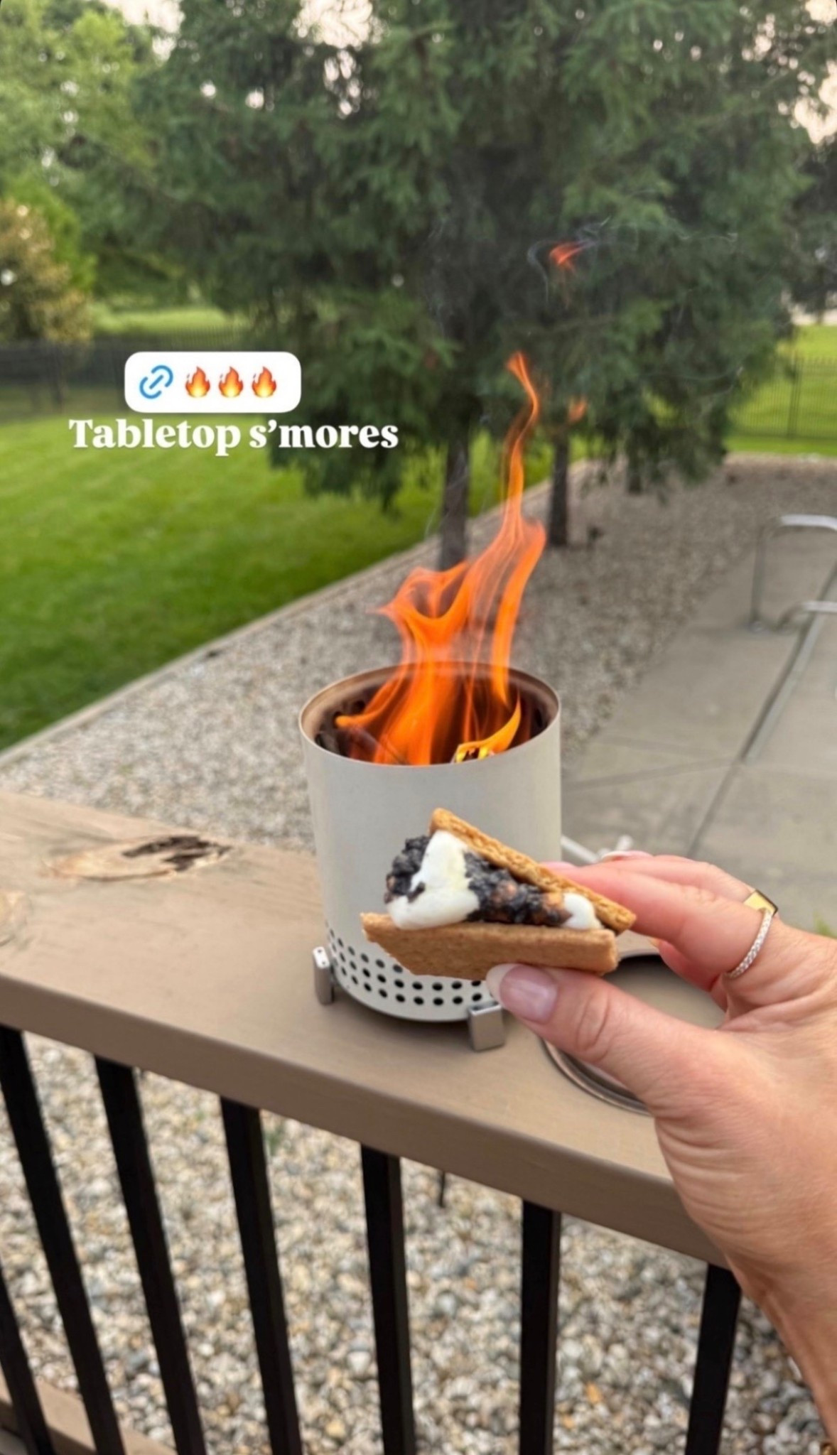 One of our most used items! Tabletop s’mores 

#LTKdayinmylife #LTKHome #LTKSeasonal