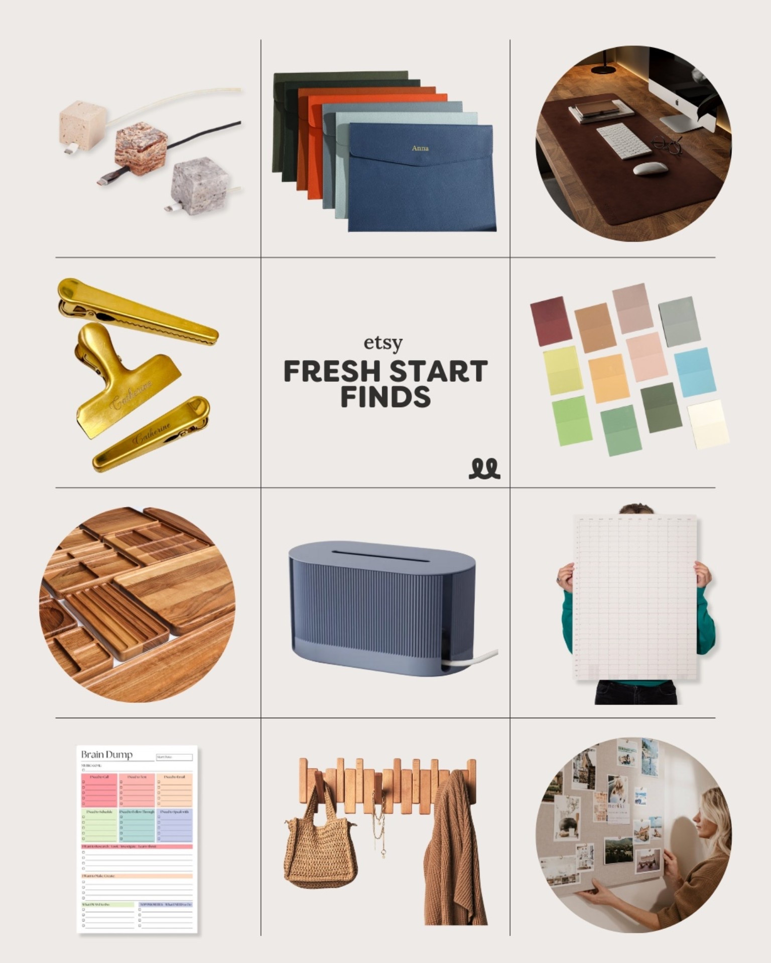 New year, a freshly organized workspaces 🗓️ with Etsy finds

#LTKHome