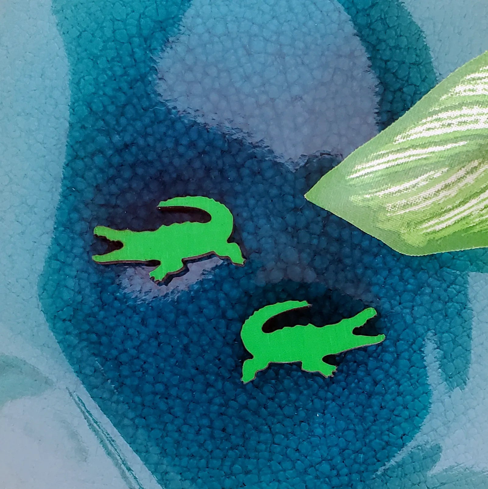 Alligator Stud Earrings | Le Chic Miami