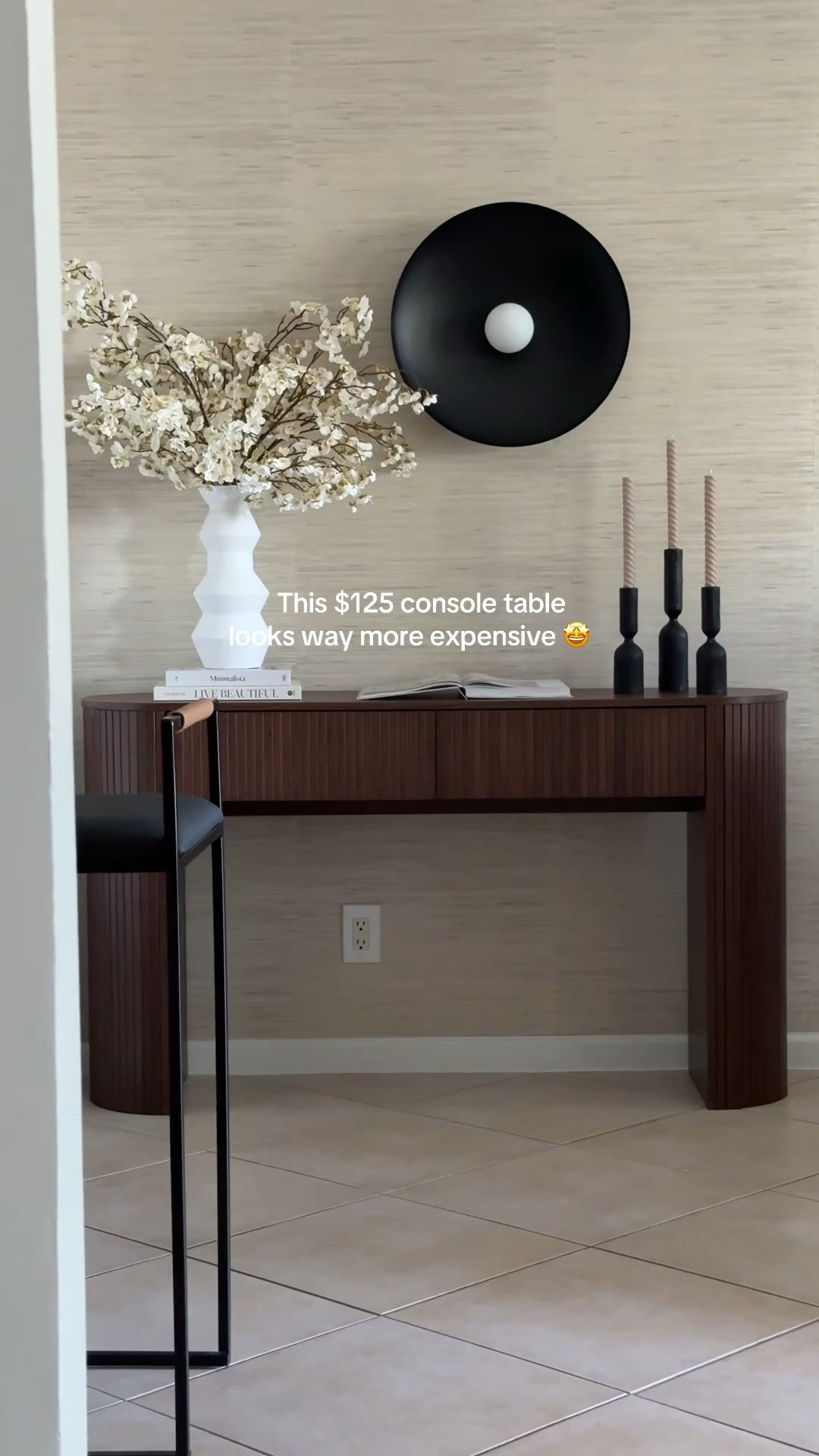 Modern console table decor

#LTKHome