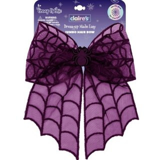 Claire's Halloween Creep It Chic Jumbo Hair Bow | CVS Health