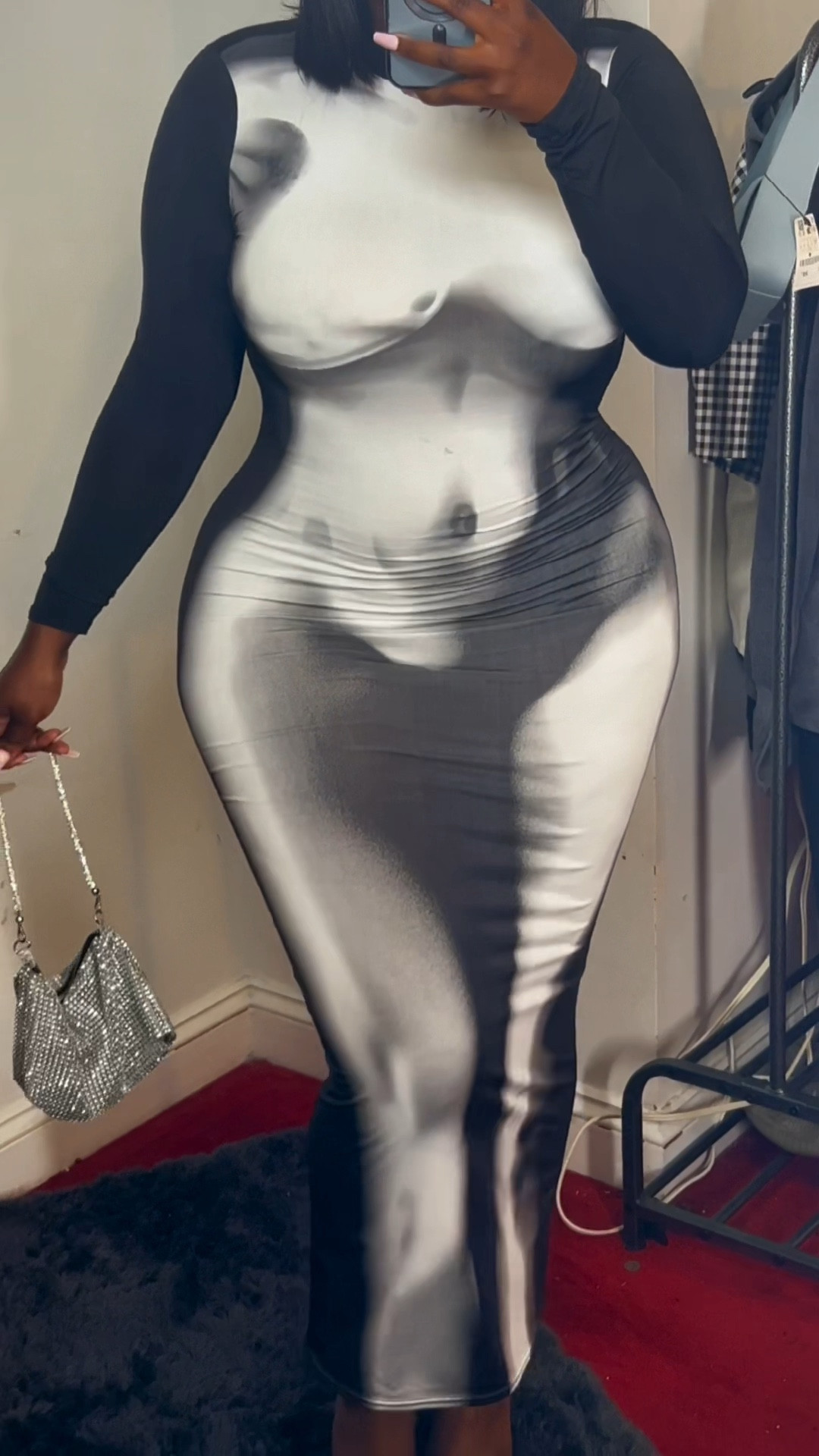 Boohoo print dress 🤍

#LTKFind #LTKunder100 #LTKcurves