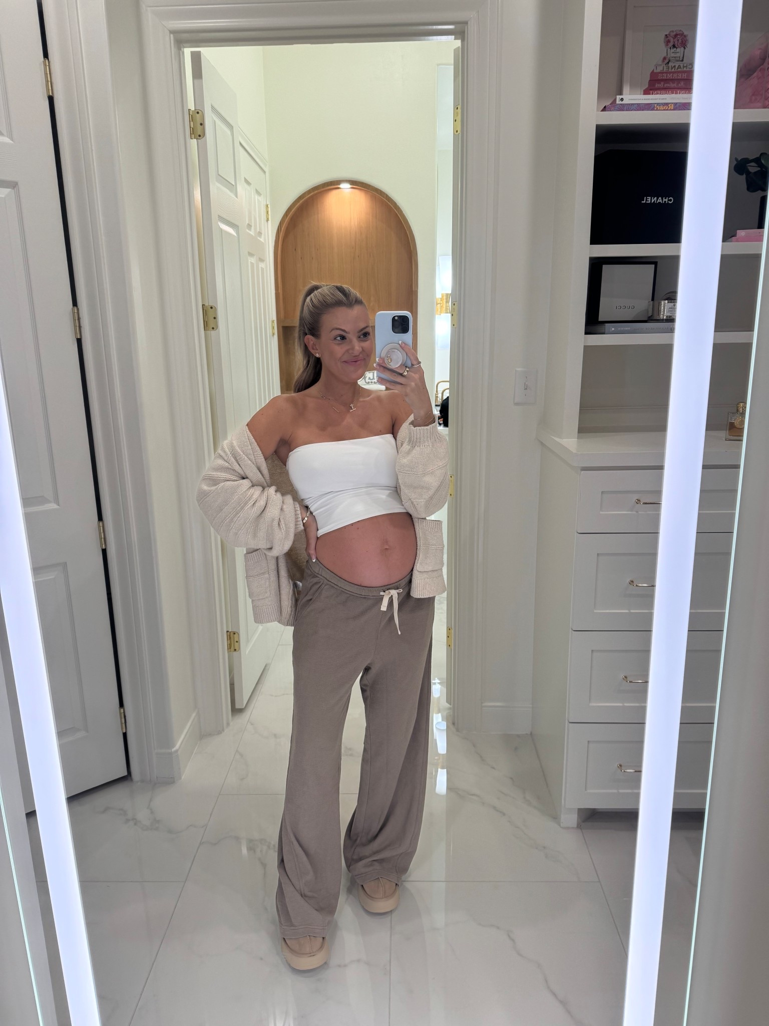 chill weekend outfit ✨ these pants are currently on sale 30% off, and I can’t even tell you how comfortable they are! they come in 4 colors (wearing size small) 

aerie, on sale, labor day sale, pregnant, third trimester, bump friendly, bump inspo, chill clothes 

#LTKFindsUnder50 #LTKBump #LTKSaleAlert