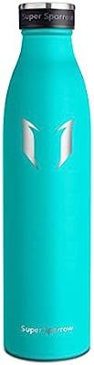 Super Sparrow Stainless Steel Water Bottles -350ml/500ml/750ml- BPA-Free Vacuum Insulated Thermos... | Amazon (US)