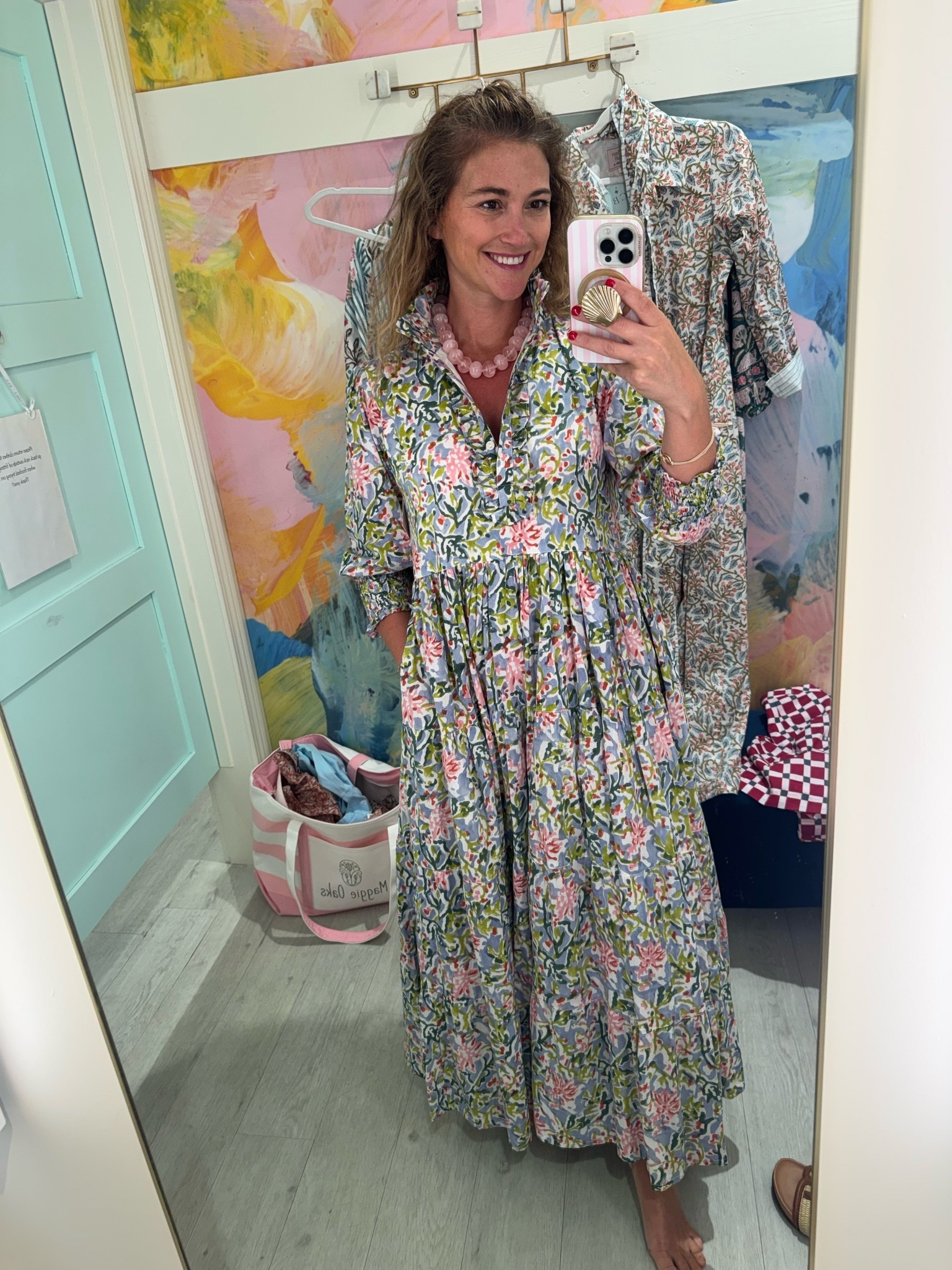Gorgeous Cotton maxi dress with ruffle neck details

#LTKdayinmylife #LTKootd #LTKstorytime