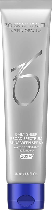 ZO SKIN HEALTH Daily Sheer Broad Spectrum SPF 50-45 mL / 1.5 Fl. Oz. | Amazon (US)