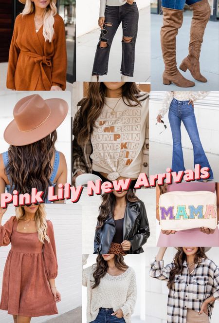 Pink Lily new arrivals 🍂🍁🎉 // fall hat// wide brimmed hat// fall dress// flare jeans// distressed jeans// over then knee boots// moto jacket// flannel// sweater// fall outfit ideas// fall outfit// fall style //

#LTKstyletip #LTKshoecrush #LTKSeasonal