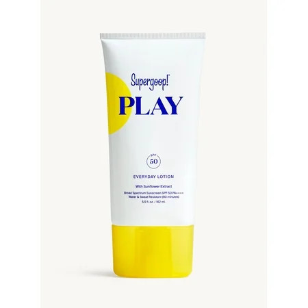 Supergoop PLAY Everyday Lotion SPF 50 5.5 oz Sunscreen | Walmart (US)