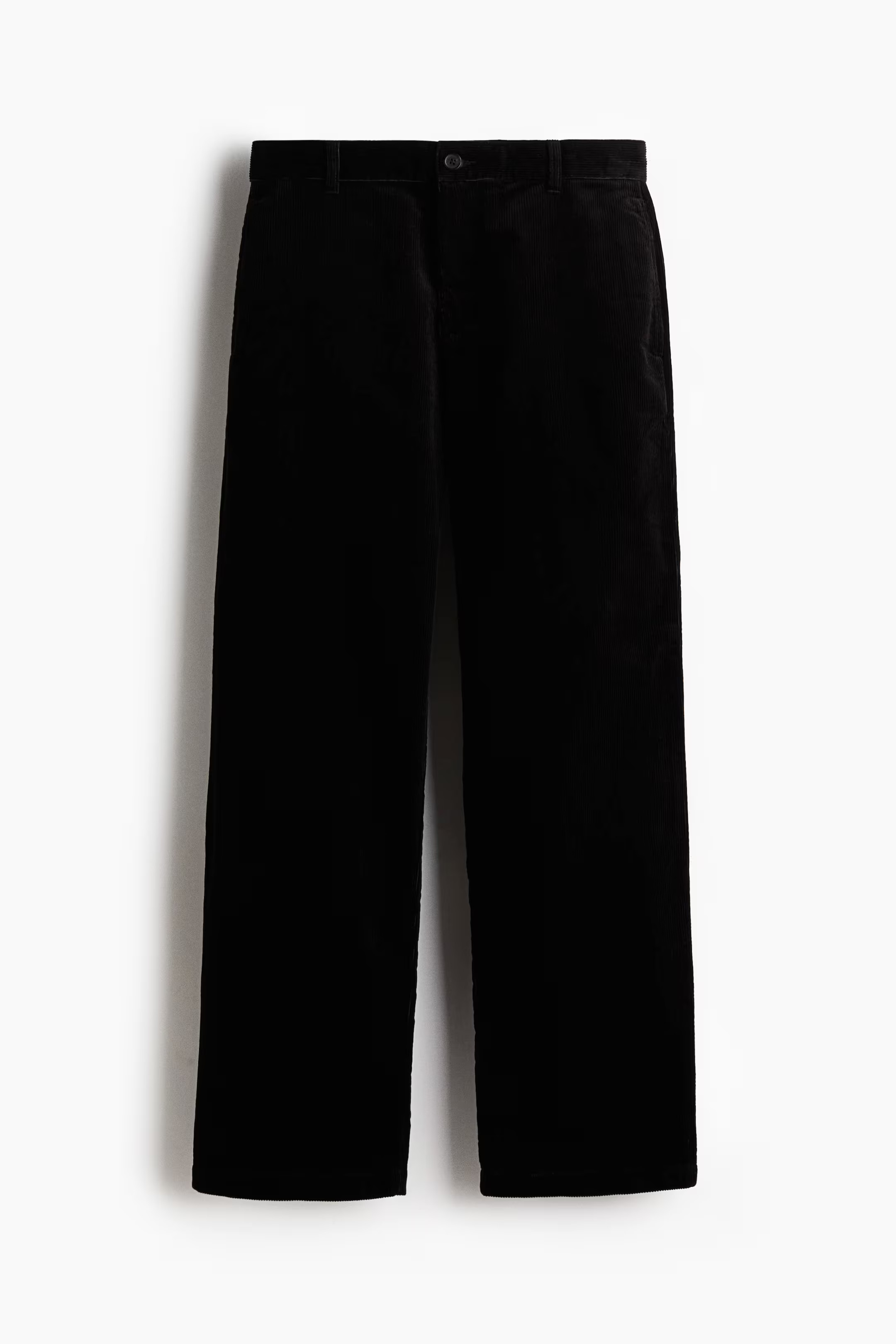 Cordhose in Relaxed Fit - Schwarz - Men | H&M DE | H&M (DE, AT, CH, NL, FI)
