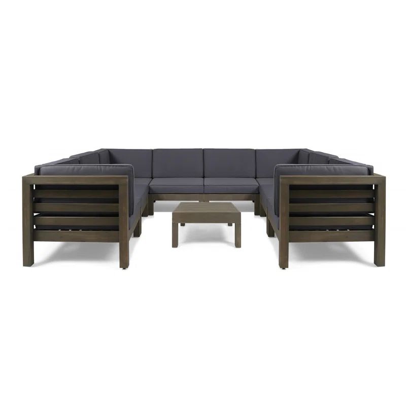 8 - Person Outdoor Seating Group with Cushions | Wayfair North America